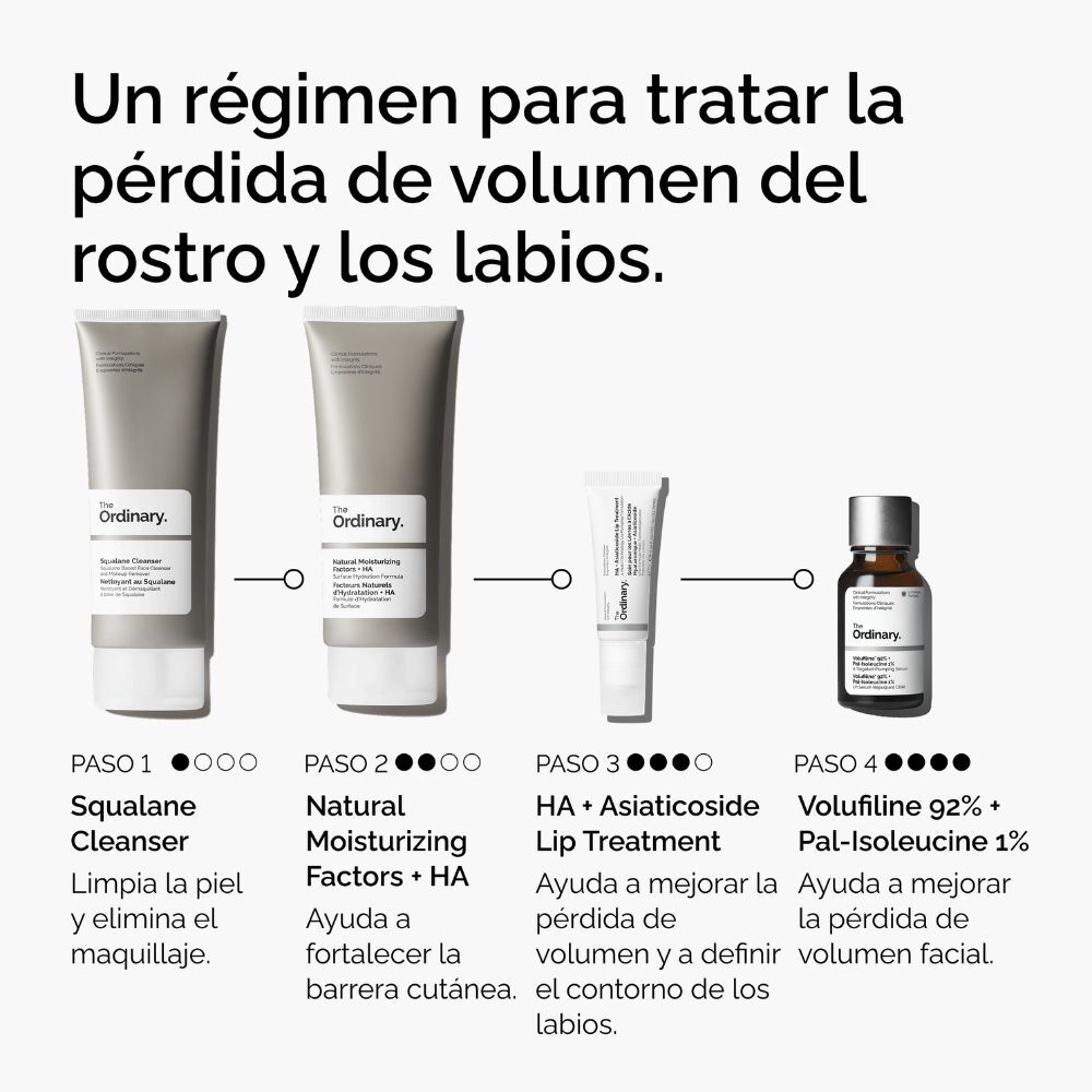 HA + ASIATICOSIDE LIP TREATMENT THE ORDINARY (B&Aacute;LSAMO PARA LABIOS CON &Aacute;CIDO HIALUR&Oacute;NICO Y ASIATIC&Oacute;SIDO)
